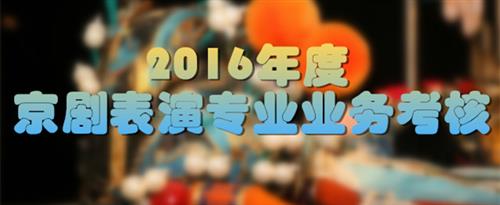 日屄屄屄屄屄屄屄屄屄屄屄屄视频网站国家京剧院2016年度京剧表演专业业务考...